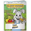 Coloring Book - All About Vegetables with Robbie Rabbit